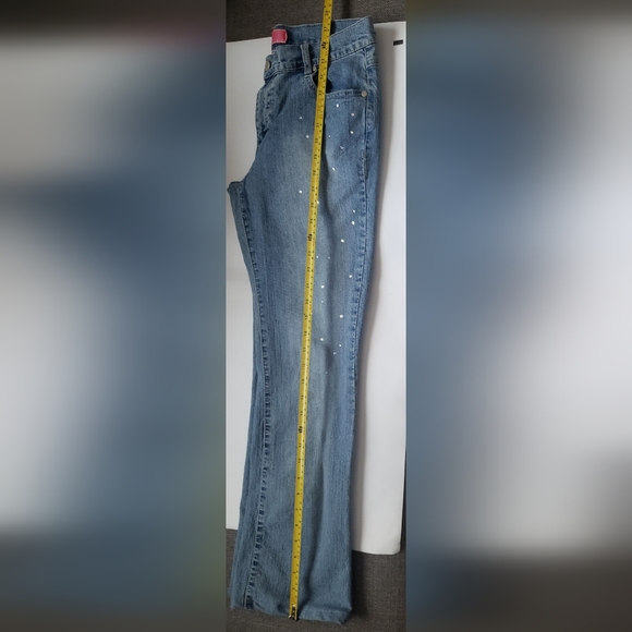 Soho Babe Junior's Demin Blue Jeans Size 9 - Picture 5 of 11